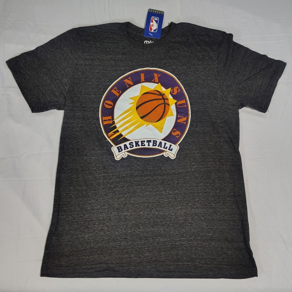 Phoenix Suns Sz S Grey Heather NBA T-Shirt Crewneck Short Sleeve NWT